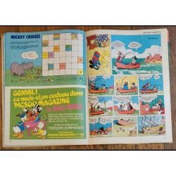 Journal de Mickey N°1621 avec Fiches animaux 1983 vintage