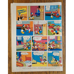 Journal de Mickey N°1621 avec Fiches animaux 1983 vintage
