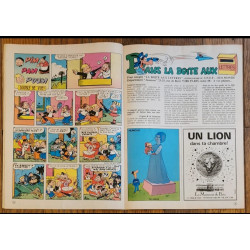 Journal de Mickey N°1604 avec Poster géant Pinocchio 1983 vintage