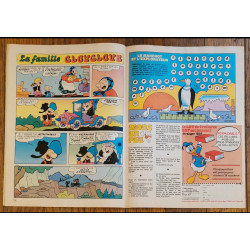 Journal de Mickey N°1604 avec Poster géant Pinocchio 1983 vintage