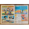 Journal de Mickey N°1604 avec Poster géant Pinocchio 1983 vintage