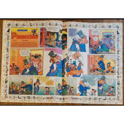 Journal de Mickey N°1604 avec Poster géant Pinocchio 1983 vintage