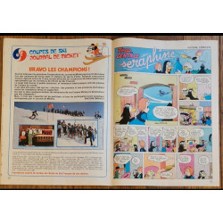 Journal de Mickey N°1604 avec Poster géant Pinocchio 1983 vintage