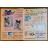 Journal de Mickey N°1676 avec cadeau Transfert Mickey 1984 vintage
