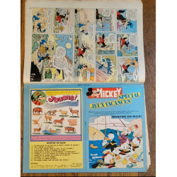 Journal de Mickey N°1676 avec cadeau Transfert Mickey 1984 vintage