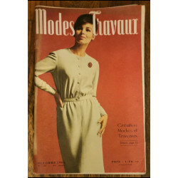 Modes et travaux N°64 avec 3 patrons + 2 suppléments 1964 vintage