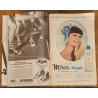 Modes et travaux N°64 avec 3 patrons + 2 suppléments 1964 vintage