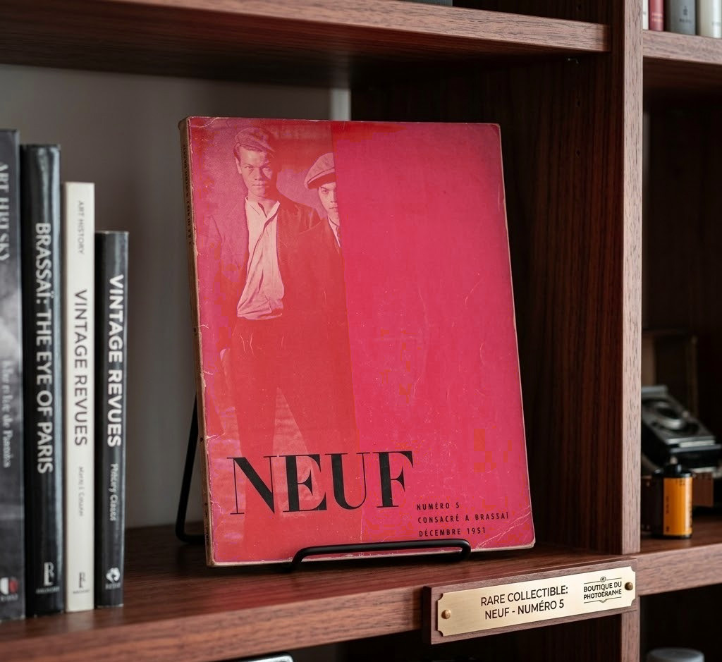 NEUF N°5 (1951) : Brassaï, regard nocturne et modernité éditoriale